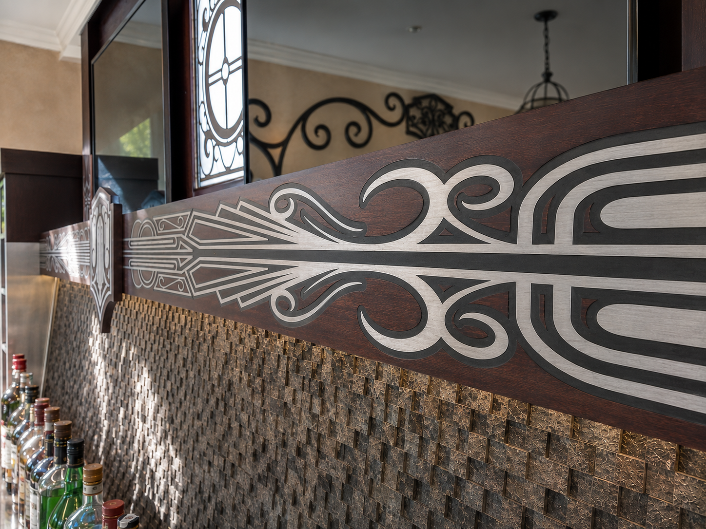 Cullen Residence Custom Bar, Palmdale, CA
