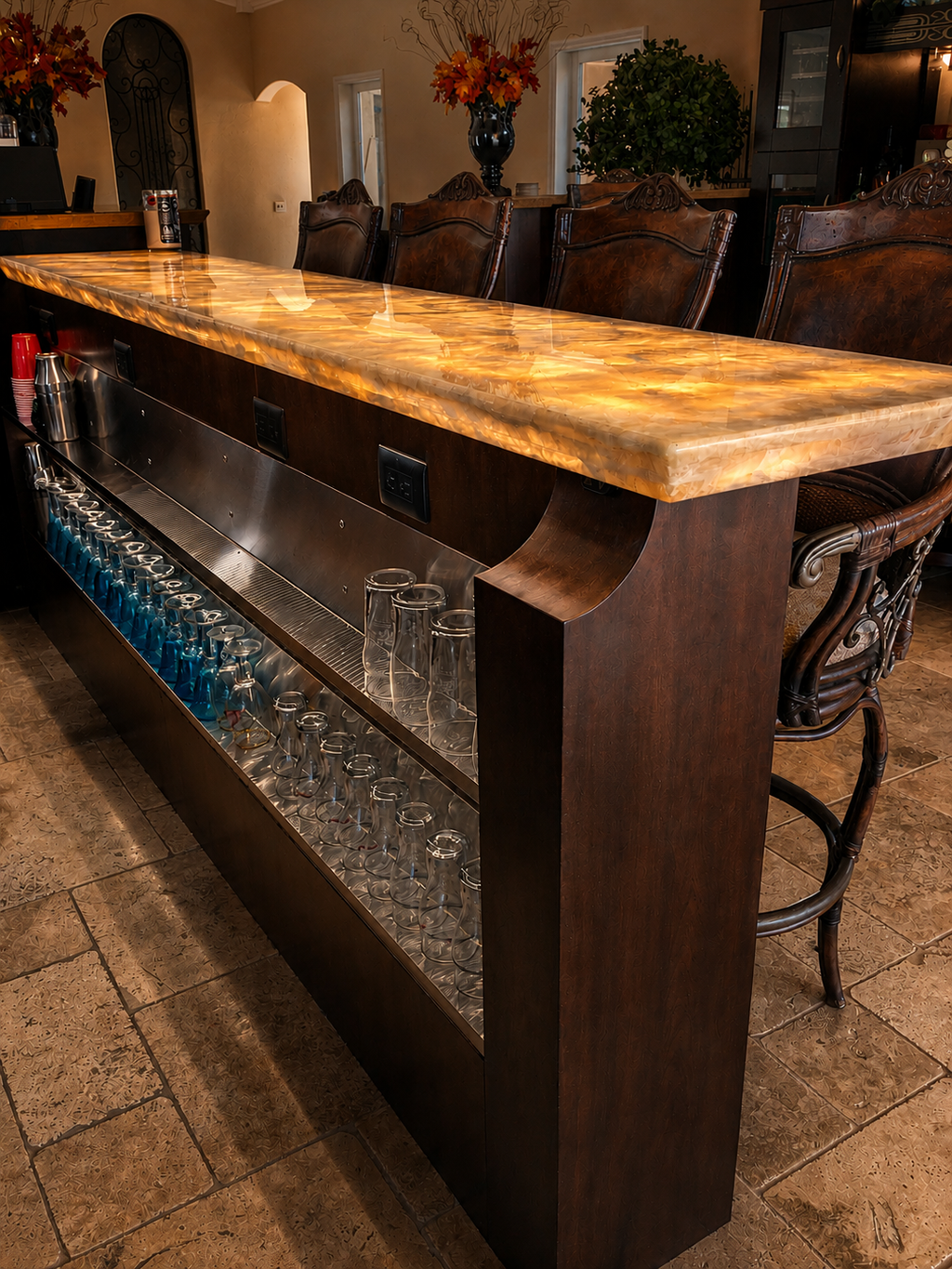 Cullen Residence Custom Bar, Palmdale, CA