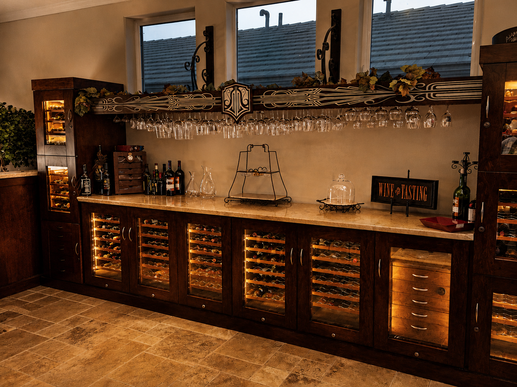 Cullen Residence Custom Bar, Palmdale, CA