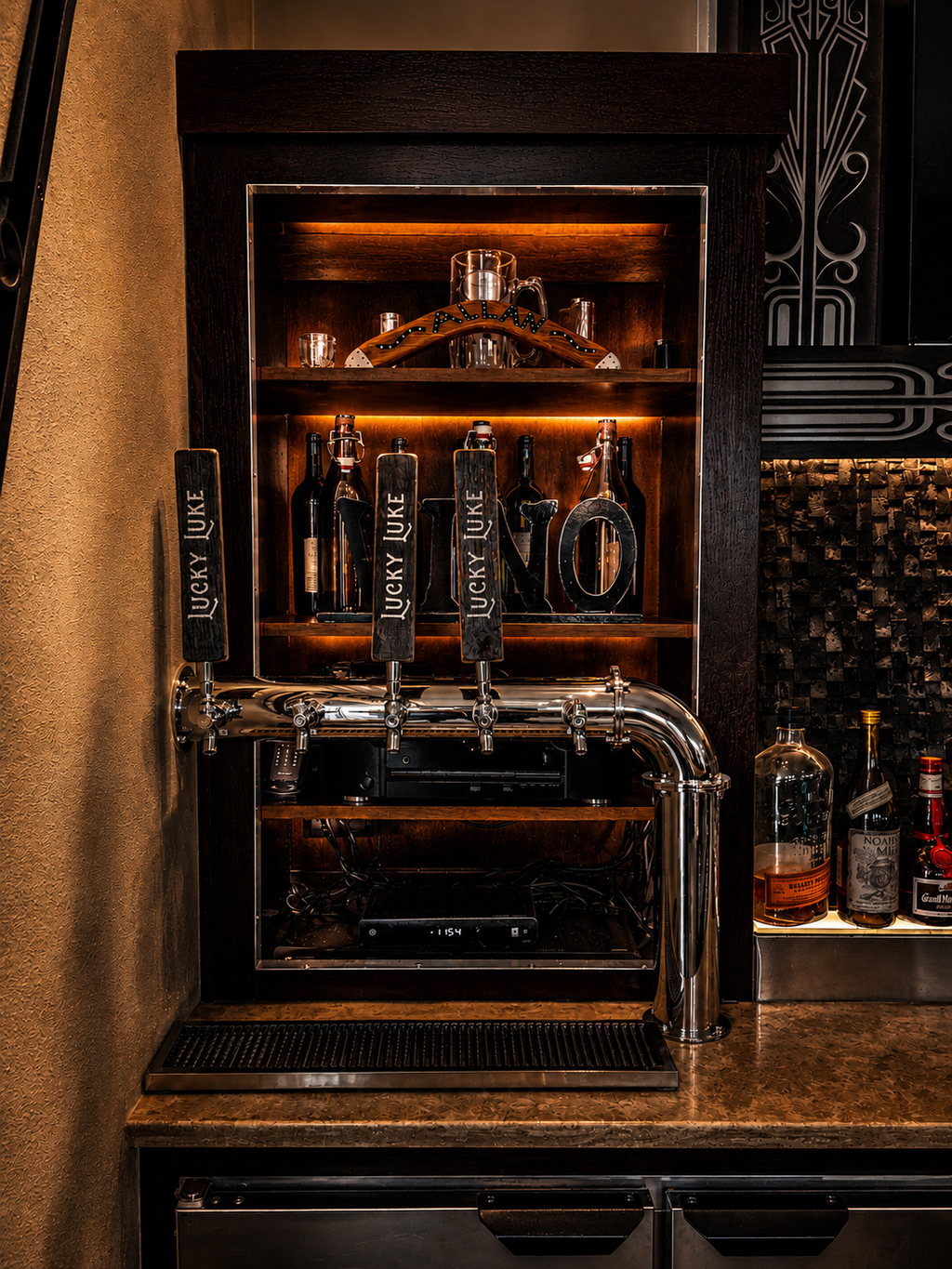 Cullen Residence Custom Bar, Palmdale, CA