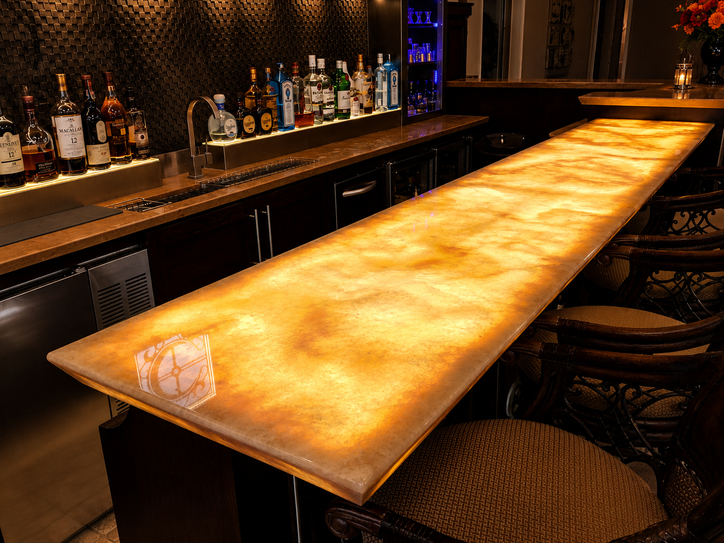 Cullen Residence Custom Bar, Palmdale, CA